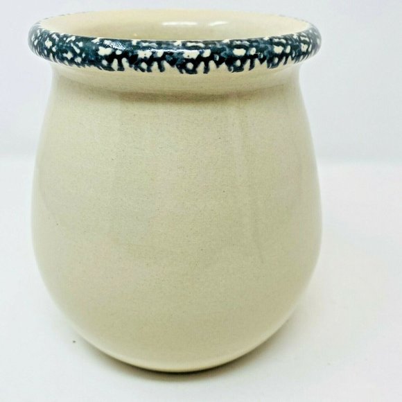 Cottagecore Casey Pottery Crock Floral Design Jar - Picture 4 of 6